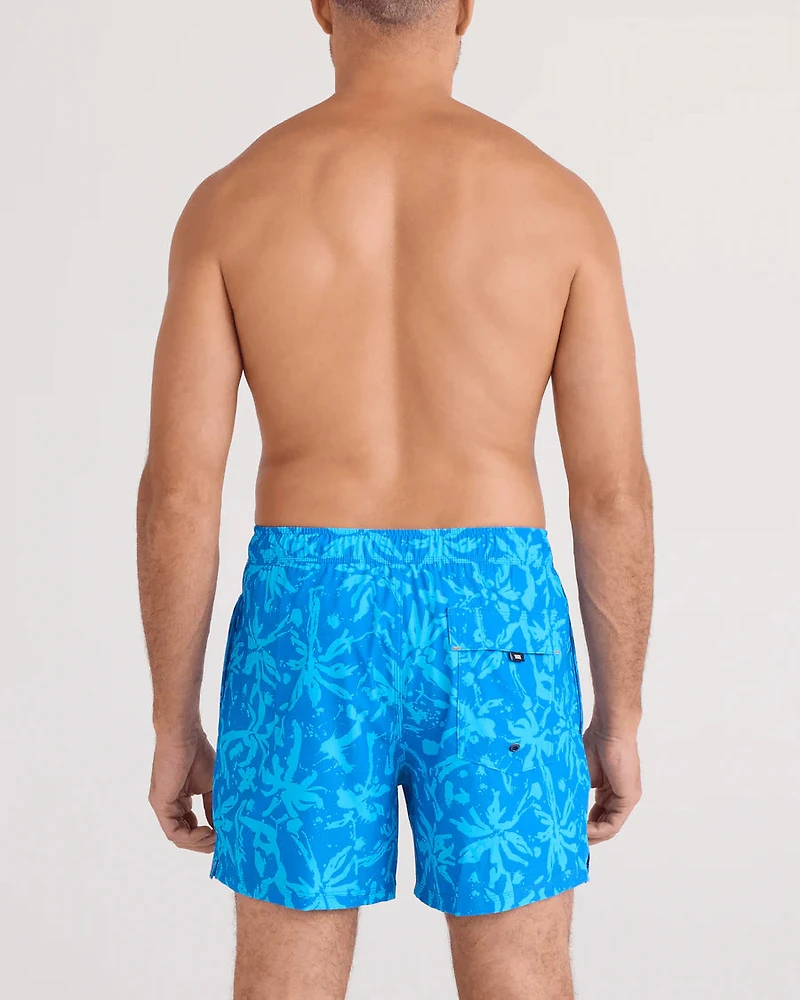 Maillot de bain Oh Buoy 2in1 VOLLEY 5" ÉCLABOUSSANTES-BLEU AUDACIEUX