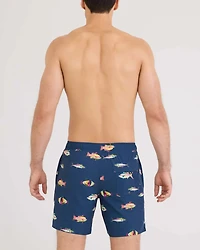 Maillot de bain Oh Buoy 2in1 VOLLEY 7" GULF FISH-DENIM FONCÉ