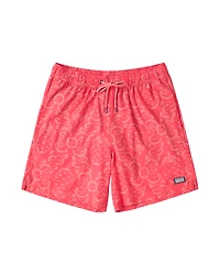 Maillot de bain Oh Buoy 2in1 VOLLEY 7" BROCART D'ANANAS-HIBISCUS