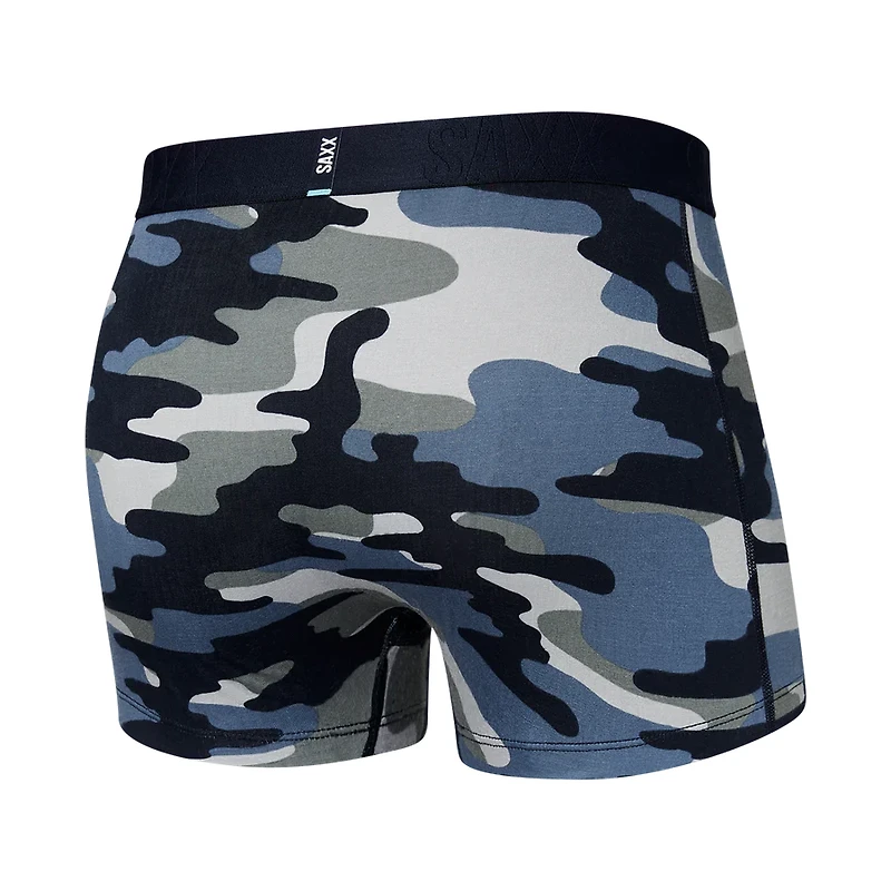 Boxer court DROPTEMP™ COOLING COTTON Tidal Camo-Blue