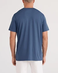 T-shirt DROPTEMP™ COOLING COTTON INDIGO LAVÉ