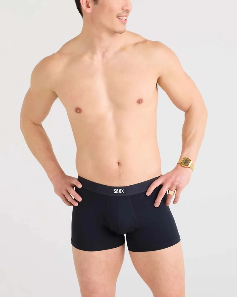 Pack of 2 Vibe Xtra BLACK short boxers