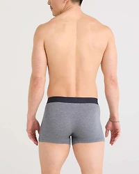 Pack of 2 Vibe Xtra short boxers BLACK/DARK GREY HEATHER