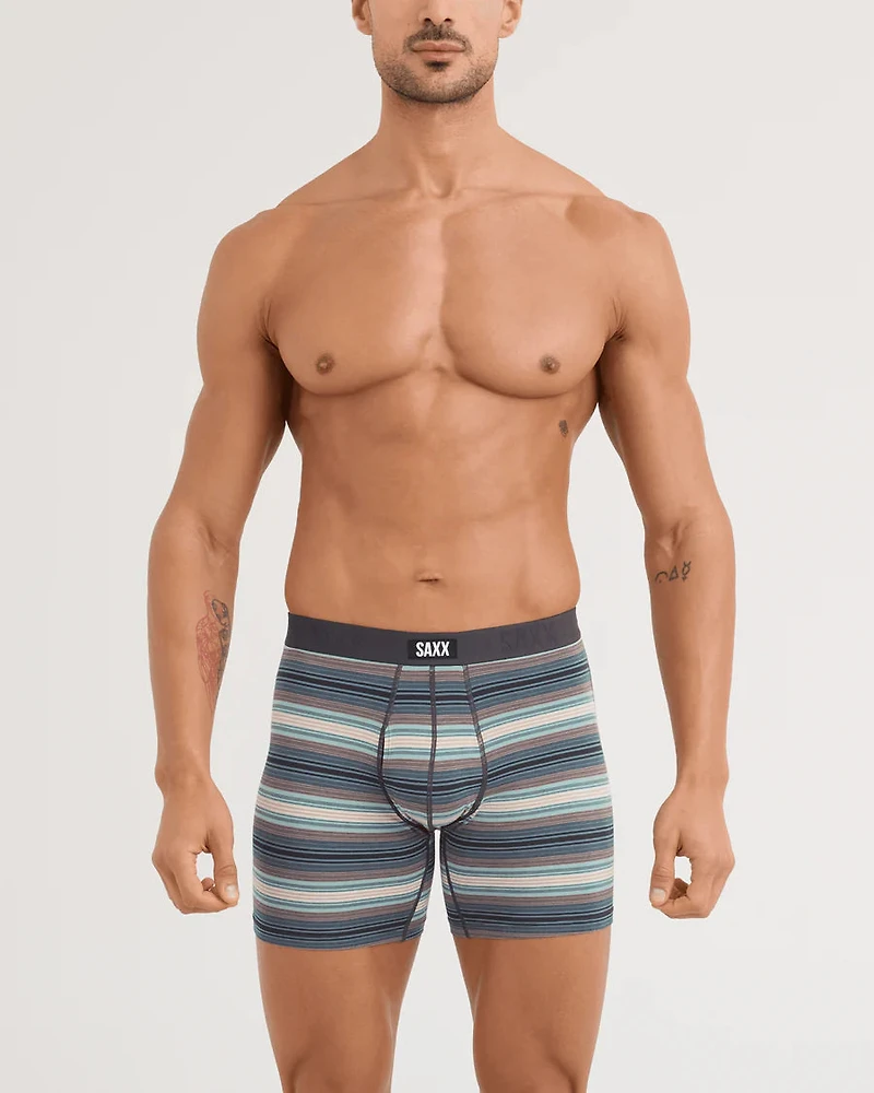 Boxer Vibe Xtra STRIPED - DARK SAGE