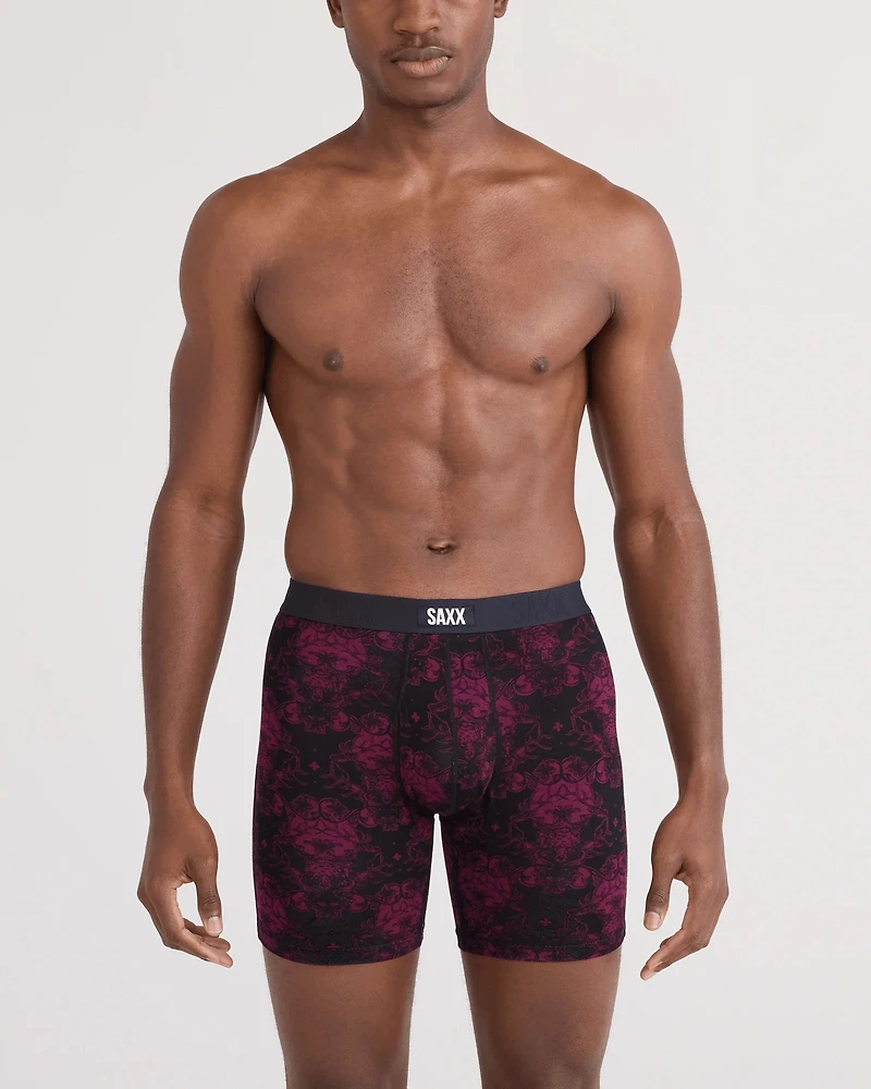 Boxer Vibe Xtra BROCADES D’OURS-MAROON