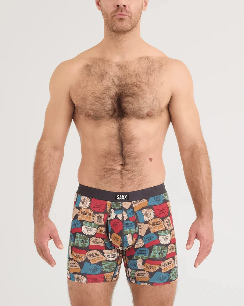 Vibe Xtra Boxer Brief : COWBOY HAT - FADED BLACK