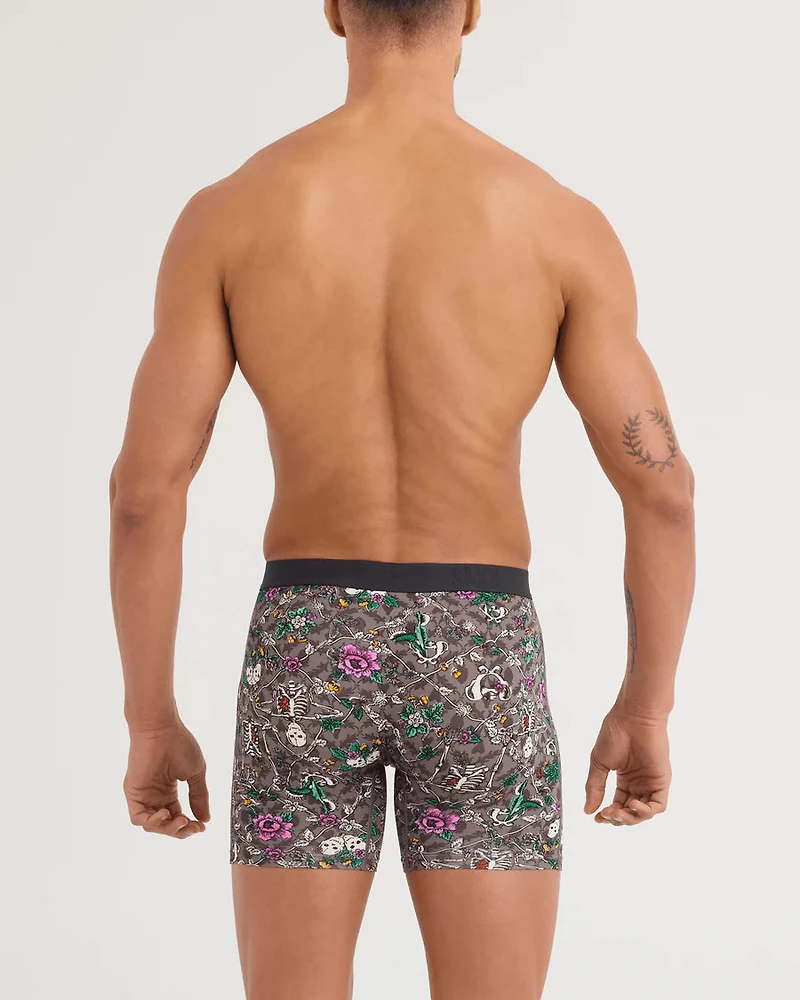 Vibe Xtra Boxer Brief : LOVELY BONES - DARK GREY