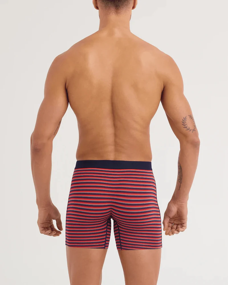 Boxer Vibe Xtra MICRO STRIPE - BROWN