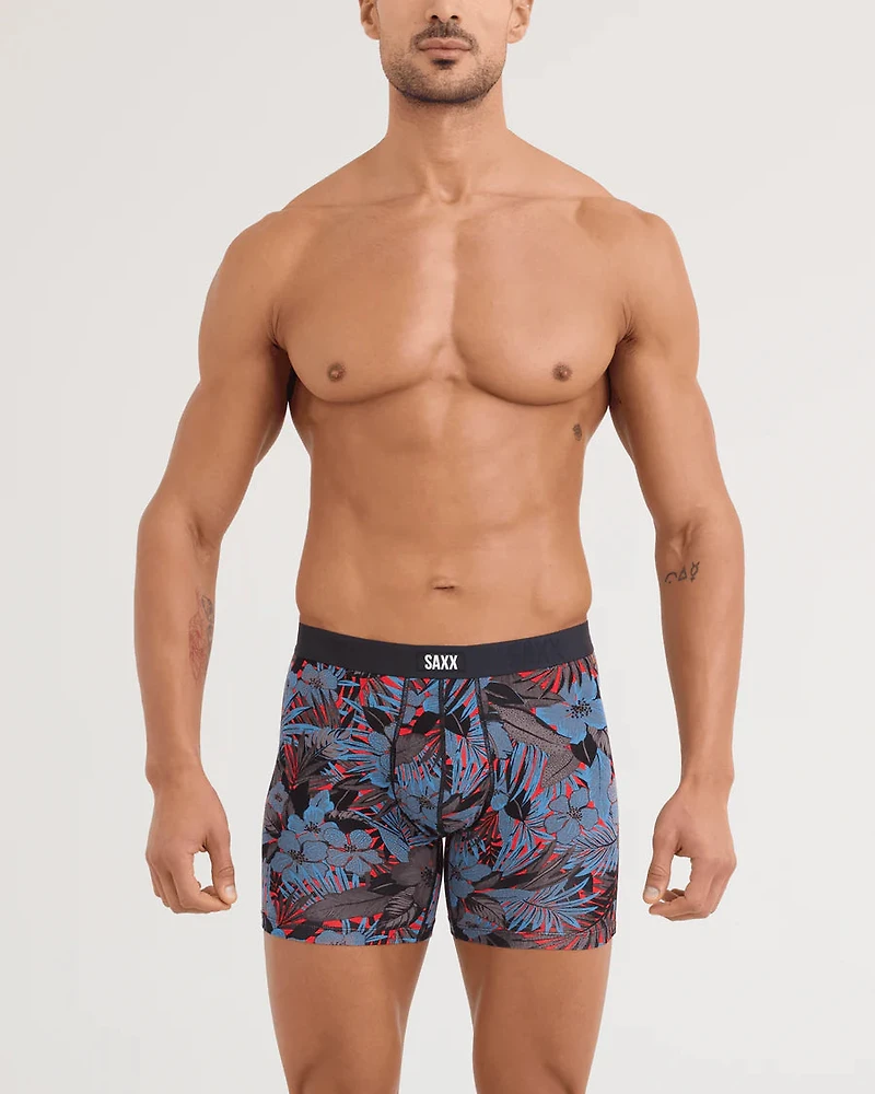 Boxer Vibe Xtra NIGHT GARDEN - HOT RED