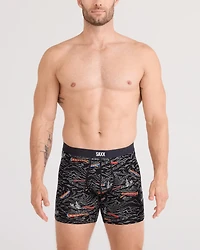 Vibe Xtra Boxer Shorts RIVER MEANDER-BLACK