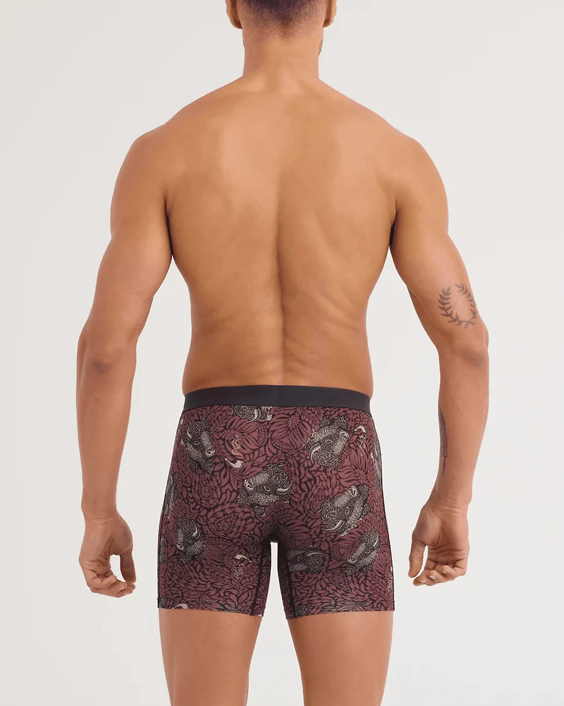 Boxer Vibe Xtra SMOKING JACKET- HUCKLEBERRY