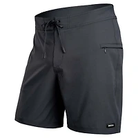 Hightide 2N1 8IN BLACK Boardshorts