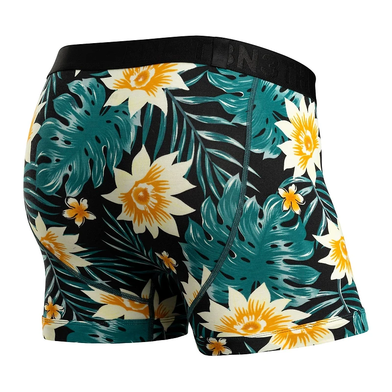 Classic TROPICAL FLORAL BLACK short boxer shorts