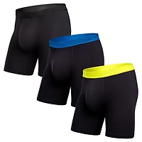 Pack de 3 Boxers PRO FLEX BLACK/SKYDIVER/ACID LIME