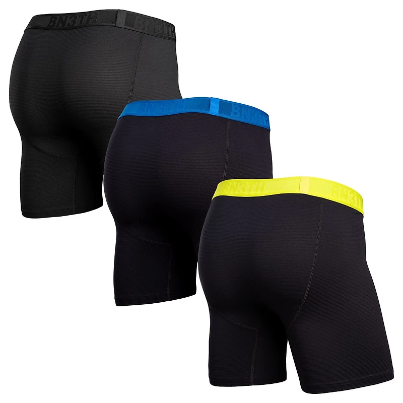 Pack de 3 Boxers PRO FLEX BLACK/SKYDIVER/ACID LIME