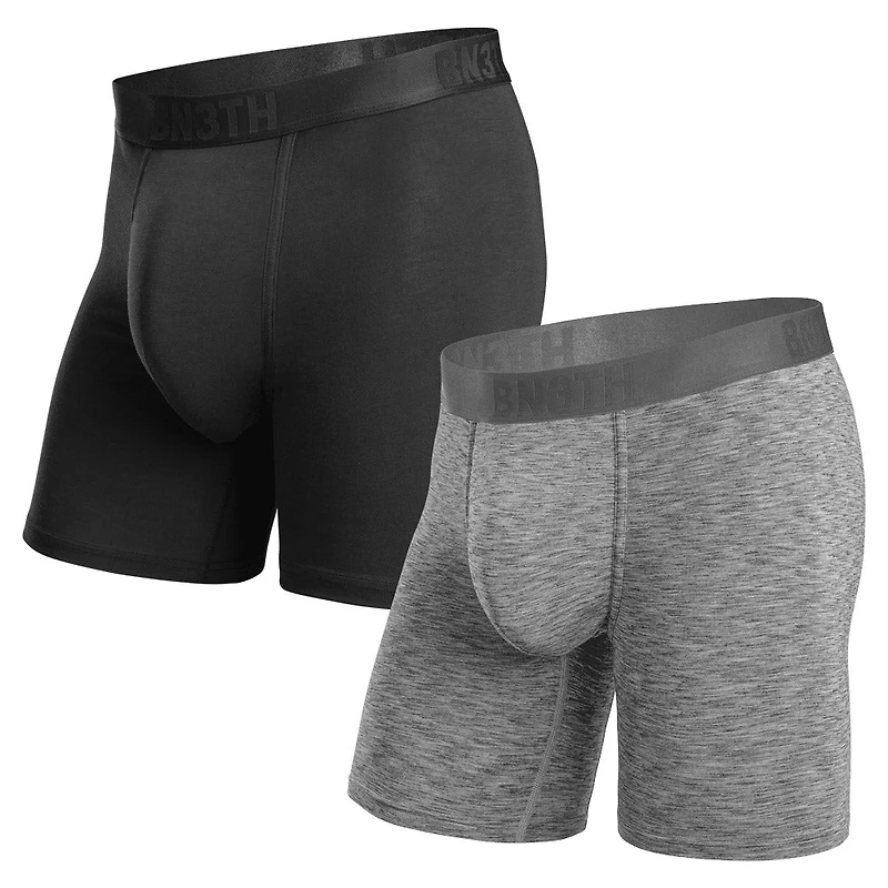 Pack de 2 boxers Essentials BLACK/HEATHER GREY