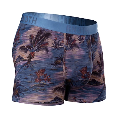 Classic Boxer Shorts VINTAGE TROPICS-HEATHER FOG