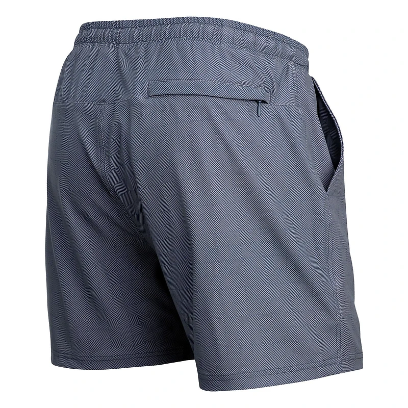 Maillot Shoreline 2N1 5" ARTISAN TILE-NAVY