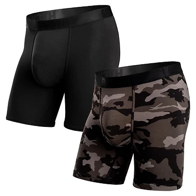 Bn3th - Classic Boxer Brief : Black/Camo Covert 2 pack