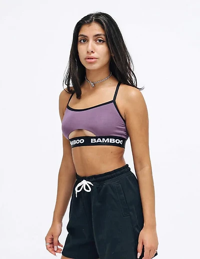 Soutien-gorge sous-poitrine Violet