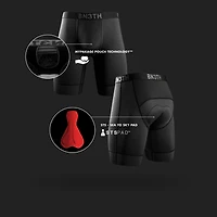 Bn3th - North Shore Bike Liner Short : Chamois Black