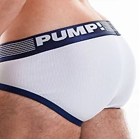 Pump! - Brief : Navy Ribbed