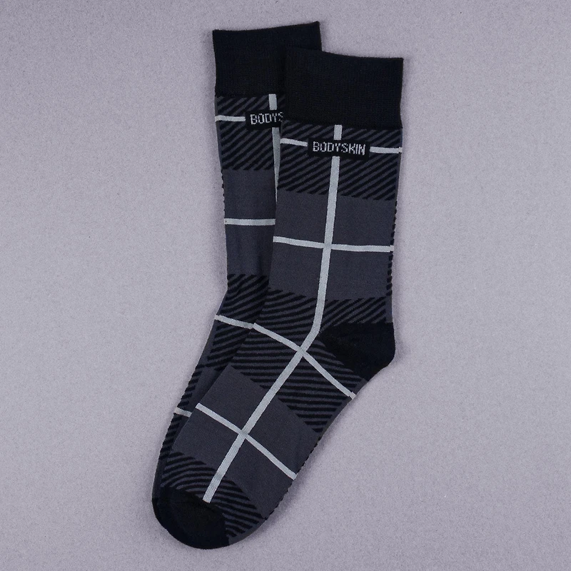 Bas Bodyskin en bambou Check me out  - charcoal