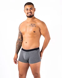 Boxer court Bodyskin Daily gris mixé