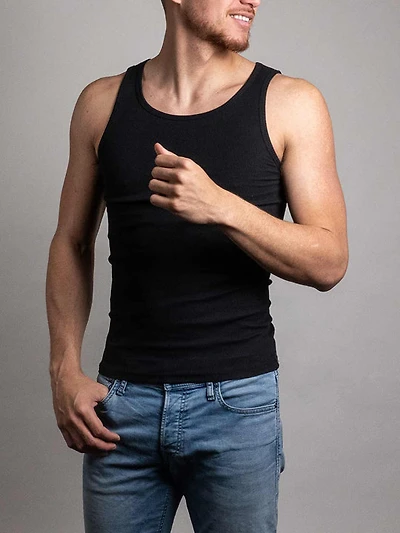 Bodyskin - Basic Tank Top : Black