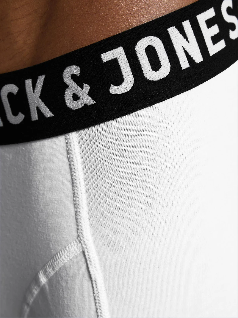 boxer court Jack & Jones sense blanc