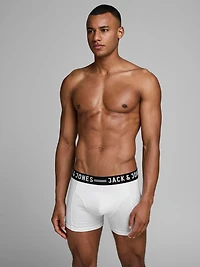 boxer court Jack & Jones sense blanc