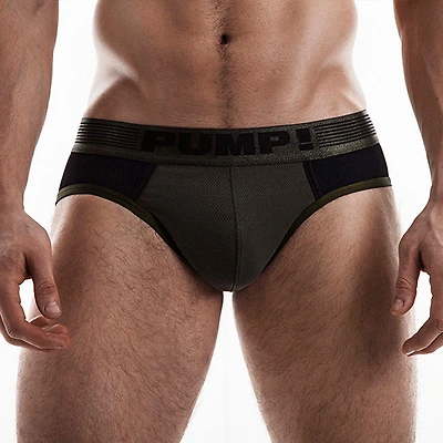 Slip Pump Ribbed Military