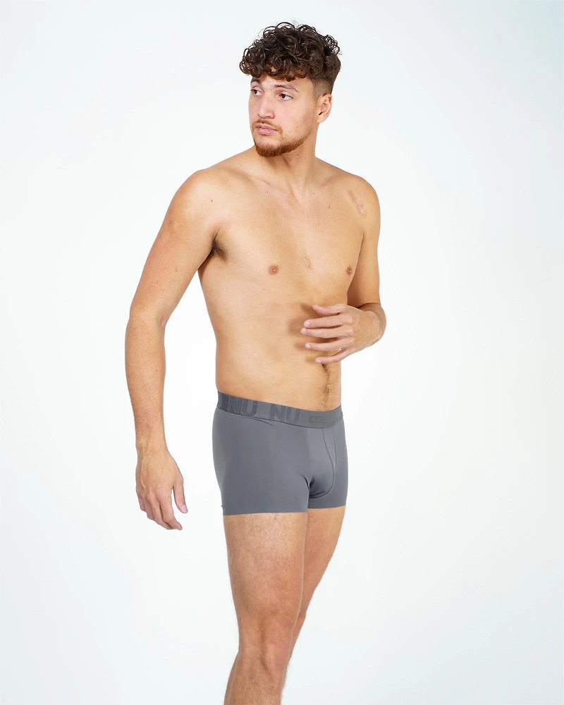 Boxer court Nu Crisp gris