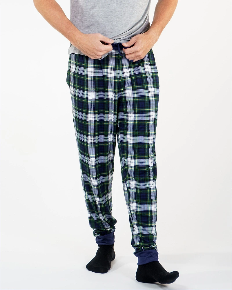 Pantalon de Pyjama Malone Tartan Vert