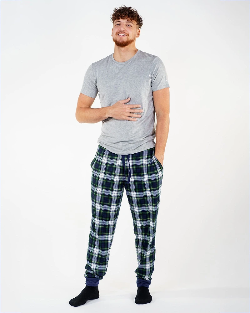 Pantalon de Pyjama Malone Tartan Vert