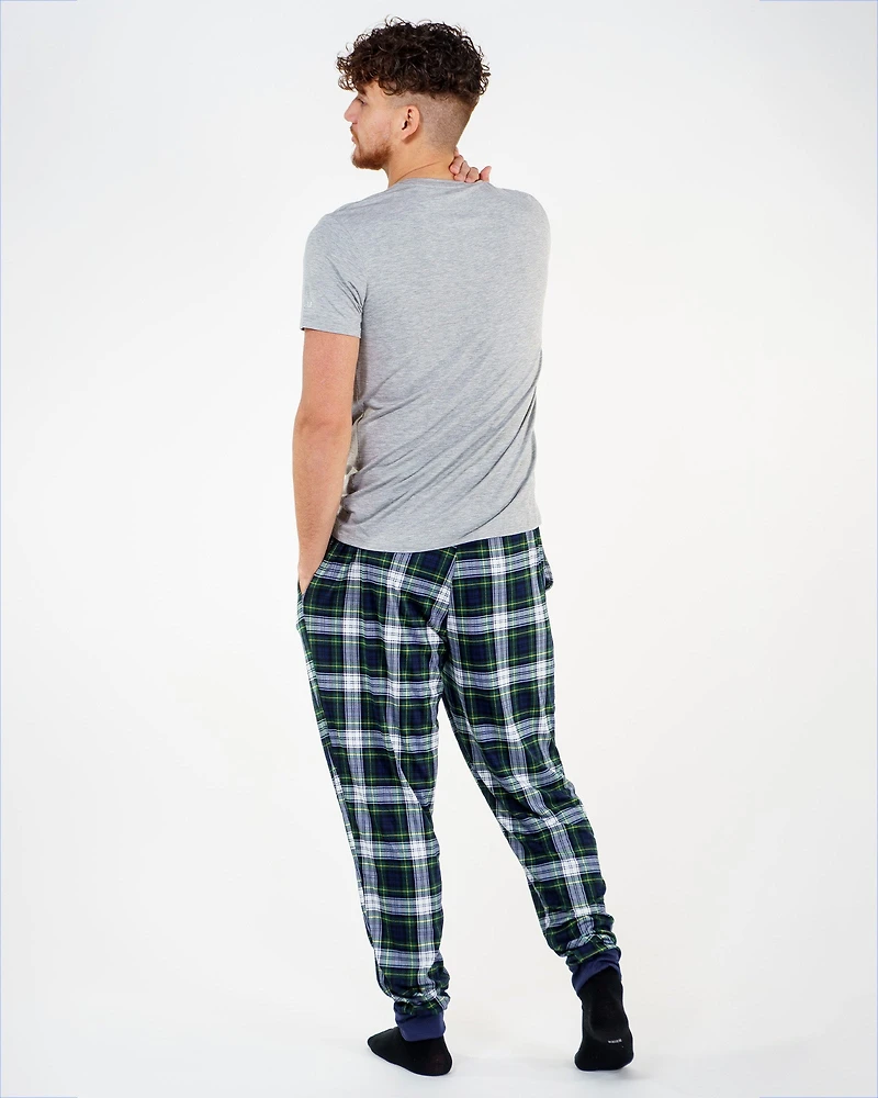 Pantalon de Pyjama Malone Tartan Vert