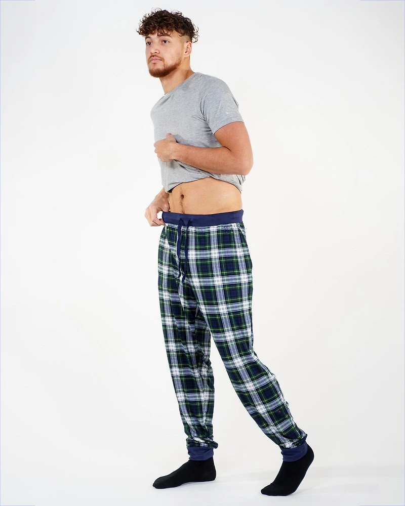 Pantalon de Pyjama Malone Tartan Vert