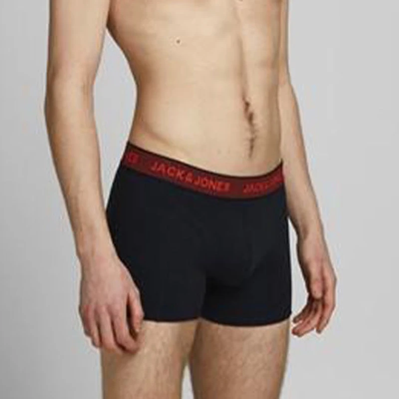 Boxer court Jack & Jones Waistband Rouge