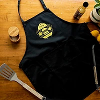 Tablier «Papa gourmet» noir
