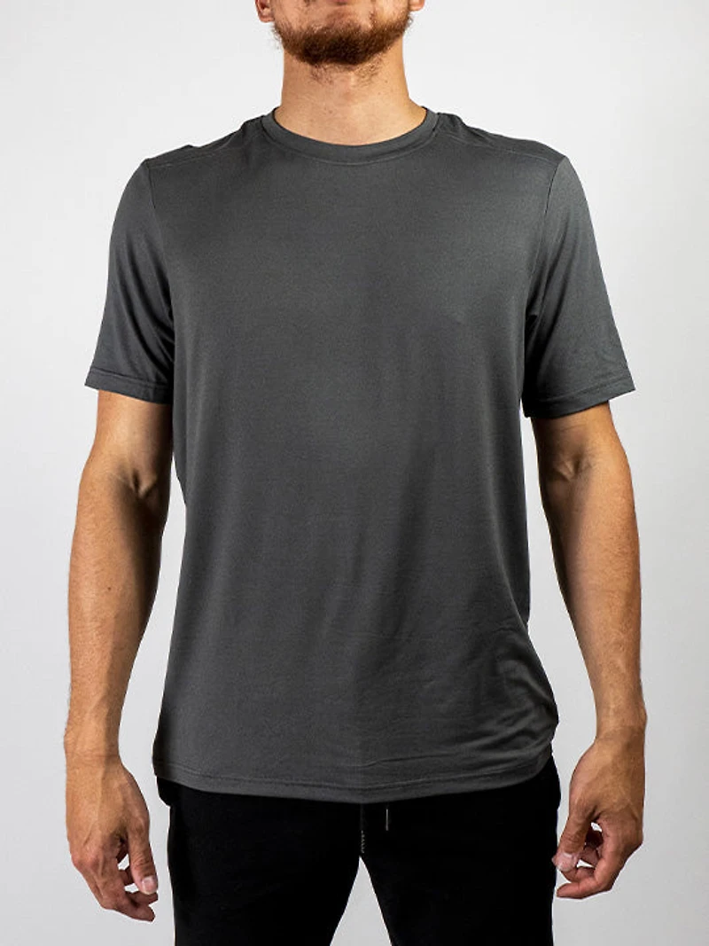 T-shirt col rond Ock charcoal