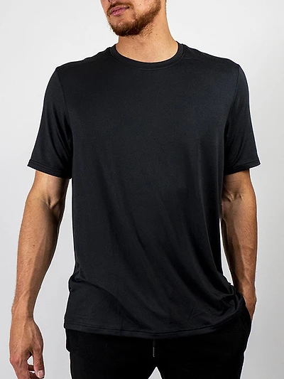 Ock round neck t-shirt black
