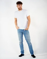 Threadbare V-Neck T-Shirt White