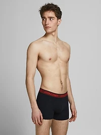 Boxer court Jack & Jones Waistband Rouge