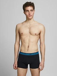 Boxer court Jack & Jones Waistband bleu