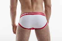 Pump! - Brief : Ribbed Red
