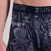 2Undr - Swing Shift Boxer Brief : Time Navy