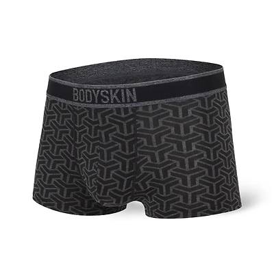 Boxer court Bodyskin Swag Géo charcoal