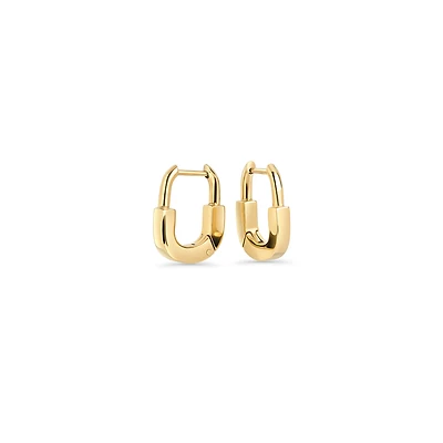 Peyton II Huggie Earrings