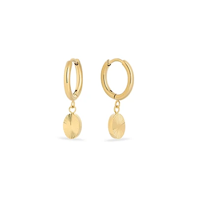 Soleilo Huggie Earrings