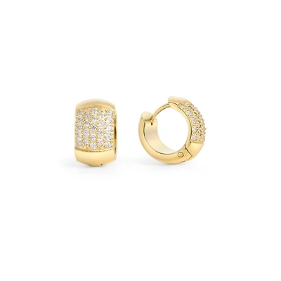 Rafaelle II Huggie Earrings